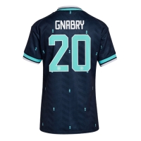 Tyskland Serge Gnabry #20 Bortatröja Dam VM 2026 Kortärmad
